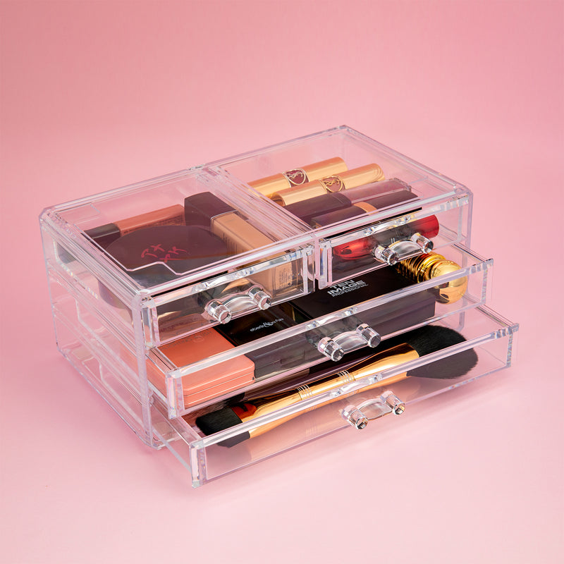 Plastic Forte - Organizador de Maquillaje y Cosméticos Nº 5 con 7 Compartimentos