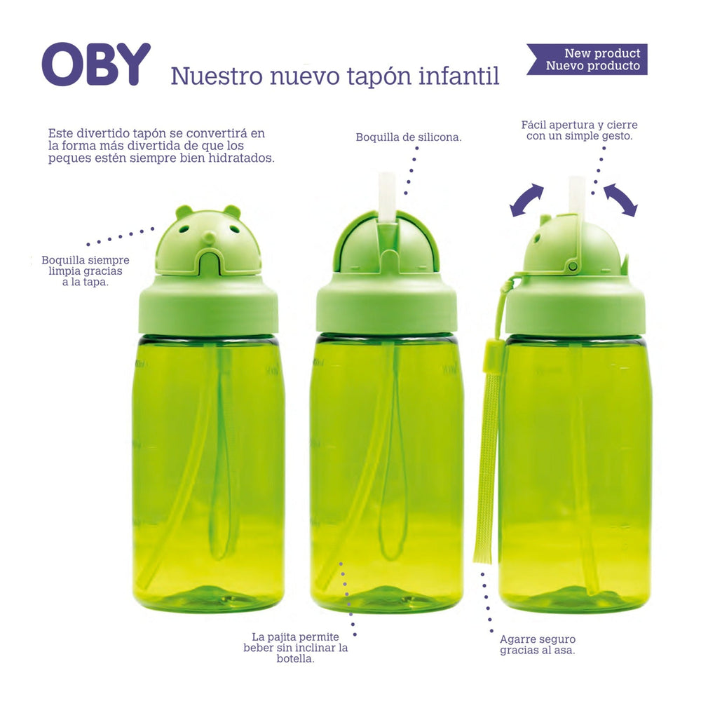 LAKEN RPXOBY2 - Tubo de Recambio para Botellas Oby 0.45L (2 UDS)