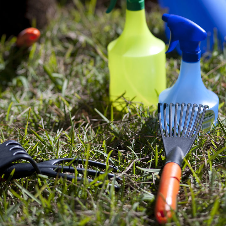 Plastiken 10023 - Horquilla de Jardín de 3 Púas, Resistente y Ergonómica. Colección TERRA