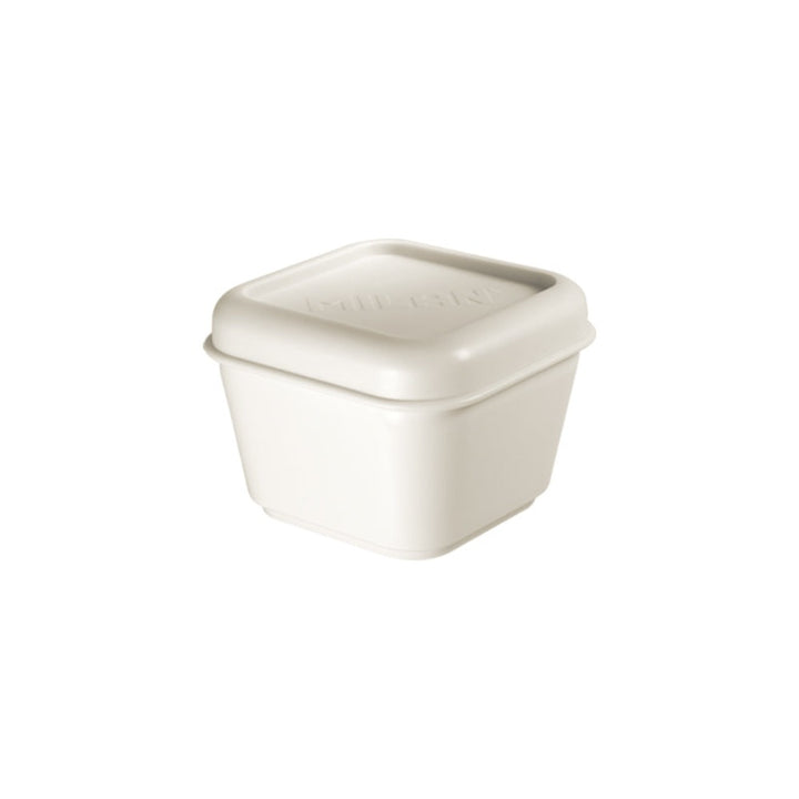 MILAN 085111W - Recipiente para Alimentos Rectangular 0.33L, Blanco