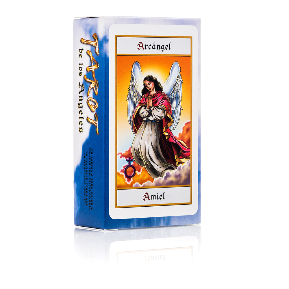 FOURNIER - Baraja de Tarot de Los Ángeles de 78 Cartas. Incluye Instrucciones