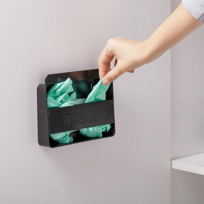 TATAY Smart Ecohome - Cubo Orgánico Soporte 6L Plástico 100% Reciclado. Negro
