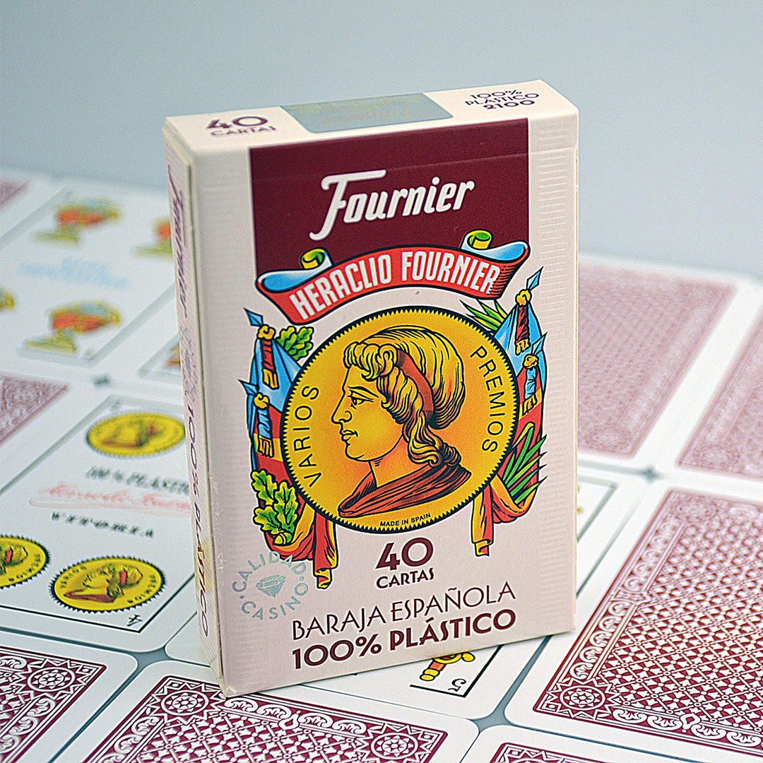 FOURNIER 1044655 -  Baraja Española Nº 2100 de 40 Cartas. Calidad Casino