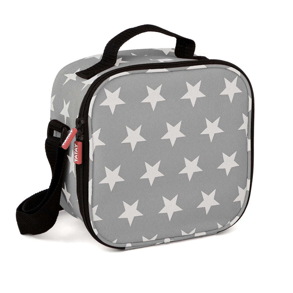 TATAY Urban Food Casual - Bolsa Térmica Porta Alimentos 3L con Recipientes, Stars Grey