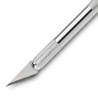 3 Claveles - Cutter Escalpelo Profesional en Aluminio para Corte de Precisión