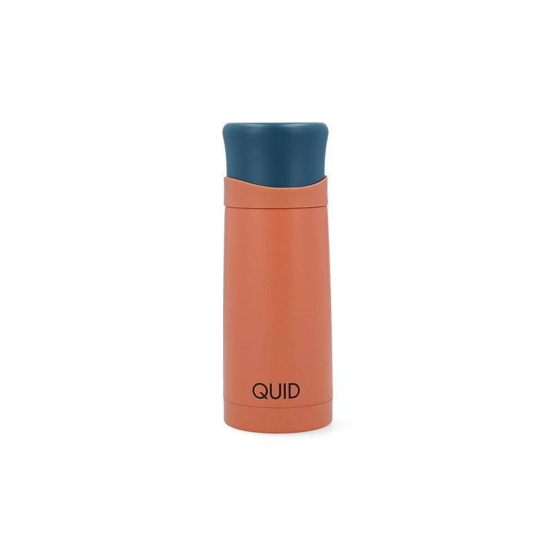 QUID Samba - Termo Pequeño de 0.35L para Café o Té en Acero Inoxidable, Color Coral