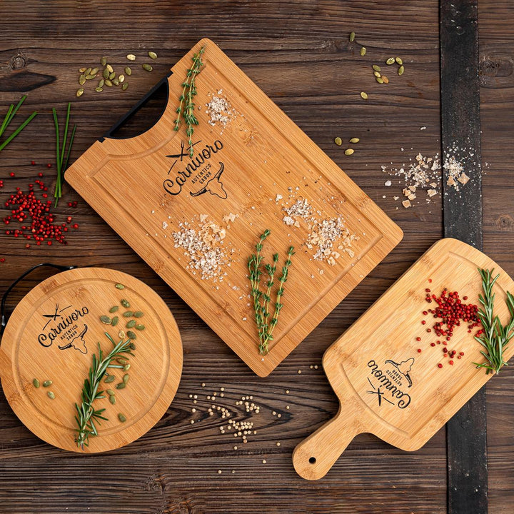 QUID Gastro Fun - Tabla de Corte y Presentación Especial Curados, en Madera de Pino