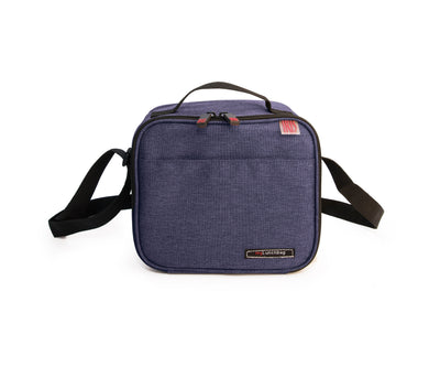 IRIS City - Bolsa Térmica Porta Alimentos 4L con Recipientes, Azul
