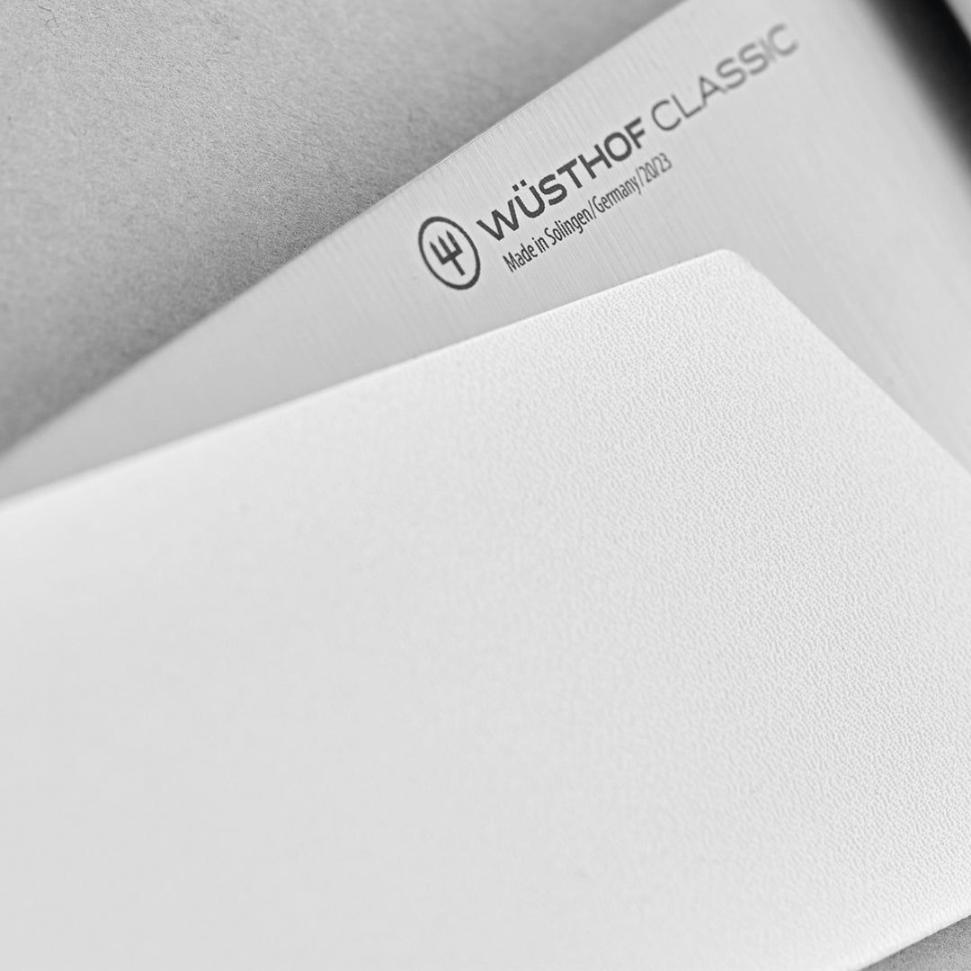 WÜSTHOF - Funda Protectora 26 cm Cuchillos Anchos con Forro Interior. Gris