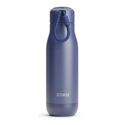 ZOKU PC - Botella Térmica de 0.5L en Acero Inoxidable de Doble Pared. Navy