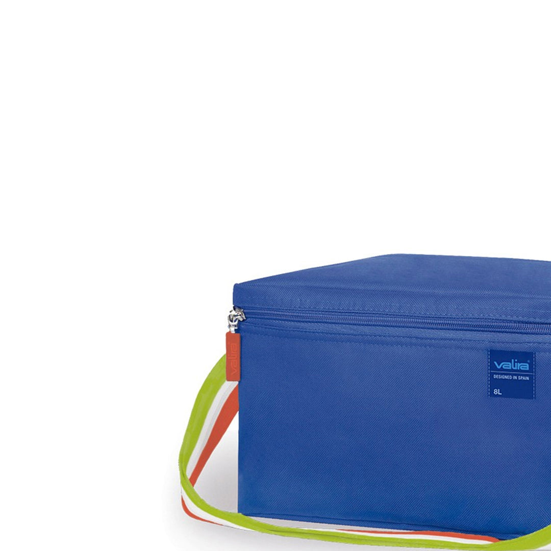 VALIRA Playa - Bolsa Térmica Porta Alimentos 8L con Asa Bandolera. Azul