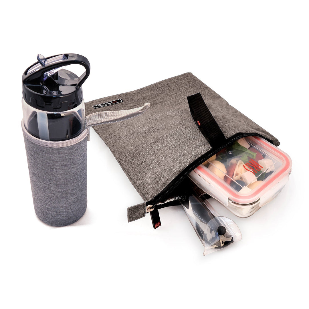 IRIS 9004 - Bolsa Porta Alimentos para Almuerzo "Snack Bag" 1L